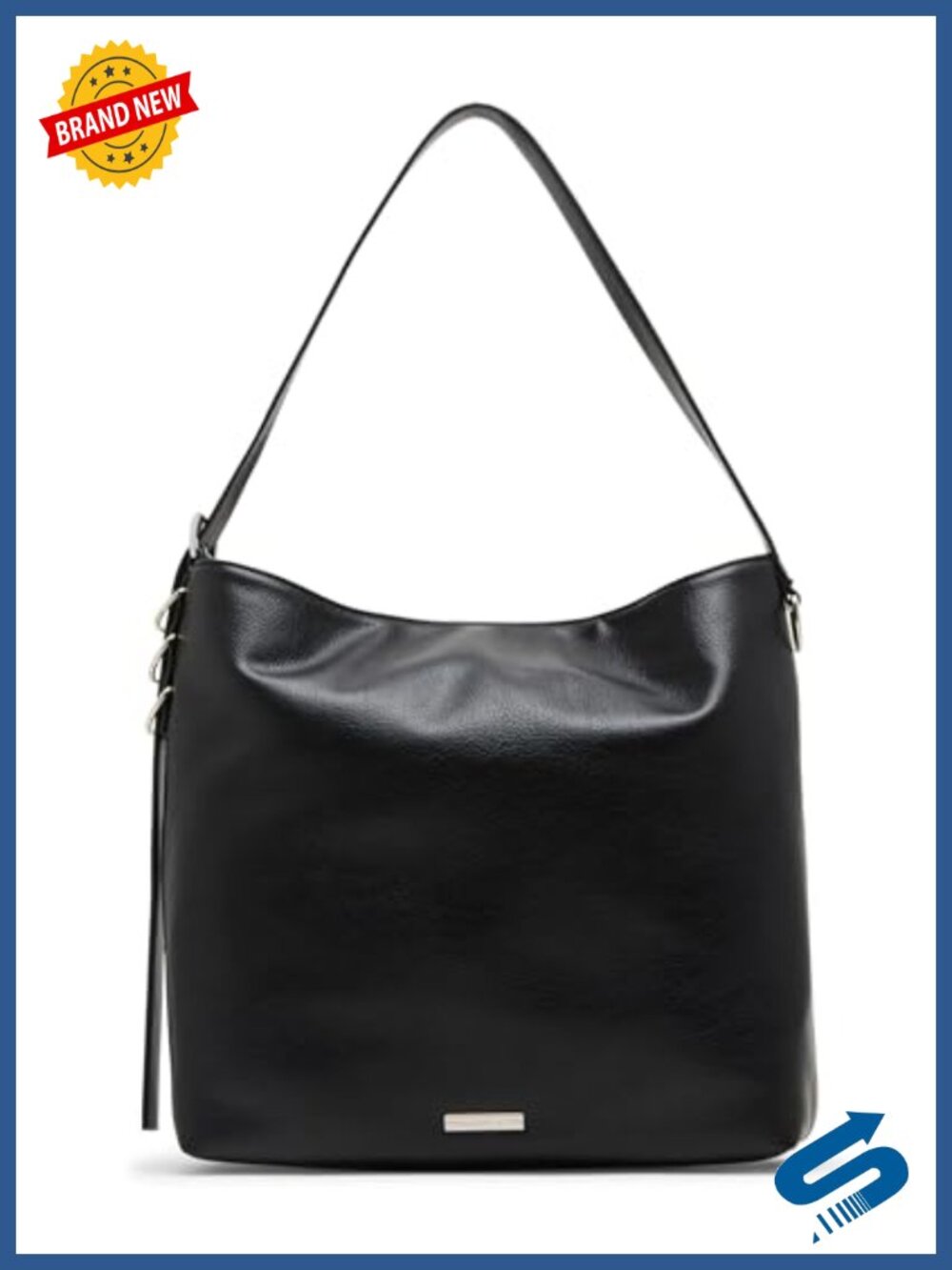 Madden Girl Wyatt Shoulder Bag Small Polyester Lightweight Slip Pocket Snap